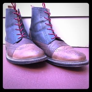 Men’s J. D. Fisk leather boots Size 11